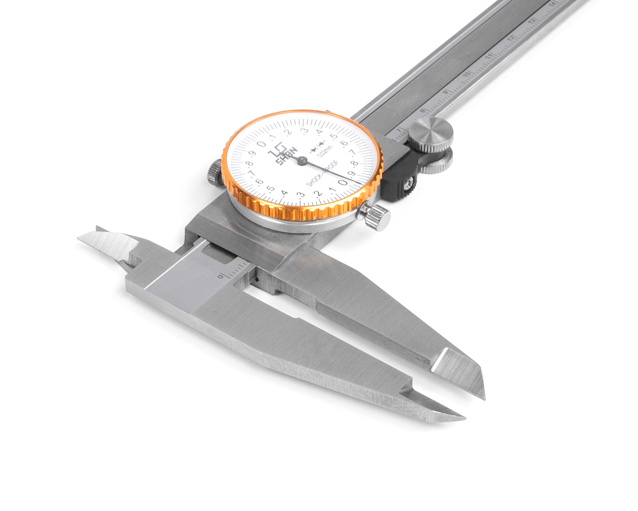 Штангенциркуль ШЦК-1-300 0,02 с круговой шкалой губки 50мм с поверкой SHAN