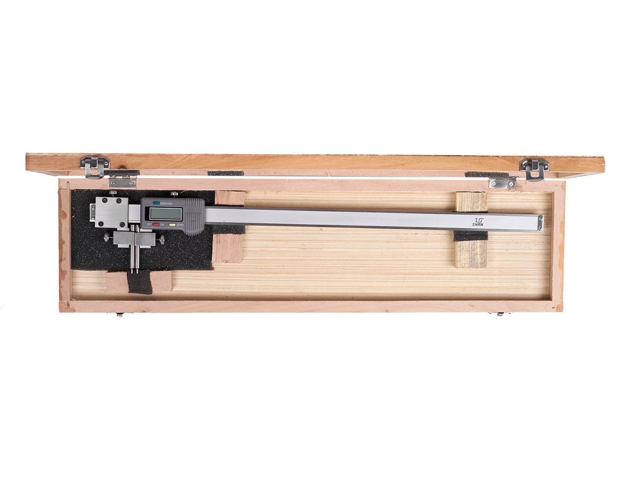 Штангенциркуль межцентровой ШЦЦСЦ- 1- 150 0,01 электронный (5-150) с калибровкой SHAN