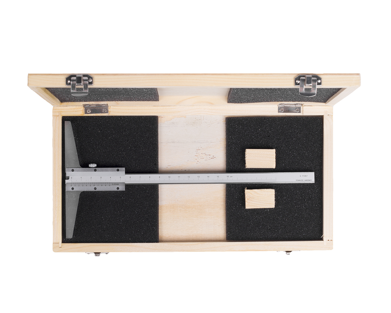 Штангенглубиномер ШГ 160 0.05 SHAN с калибровкой