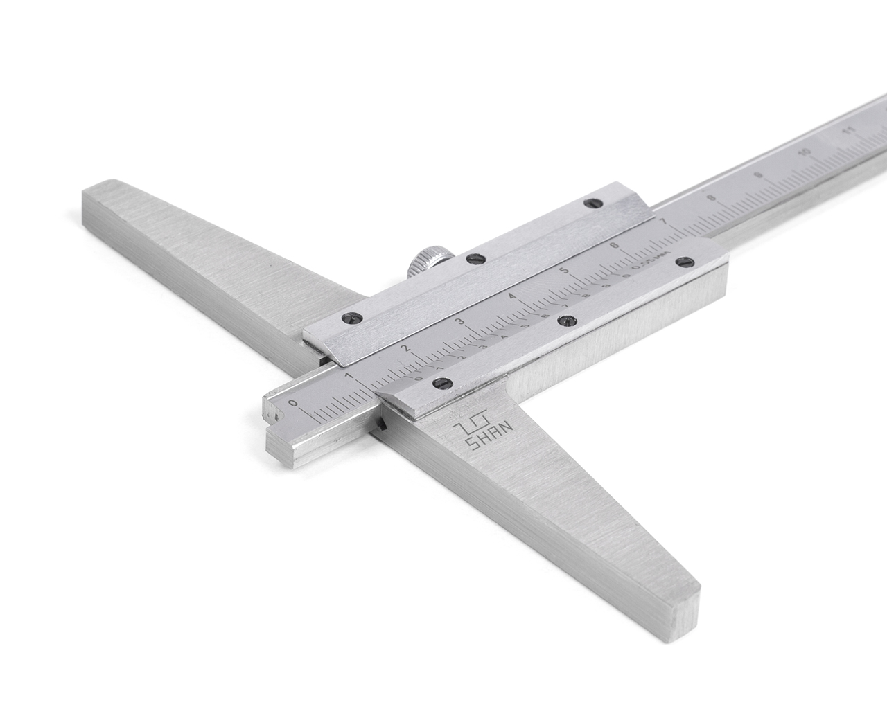 Штангенглубиномер ШГ 160 0.05 SHAN с калибровкой