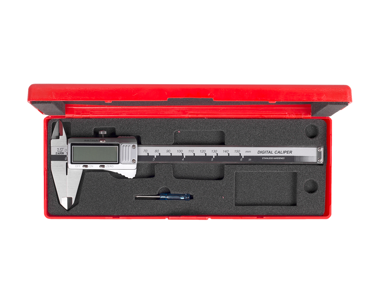 Штангенциркуль ШЦЦ-1-150 0,01 электронный губки 40мм с поверкой SHAN