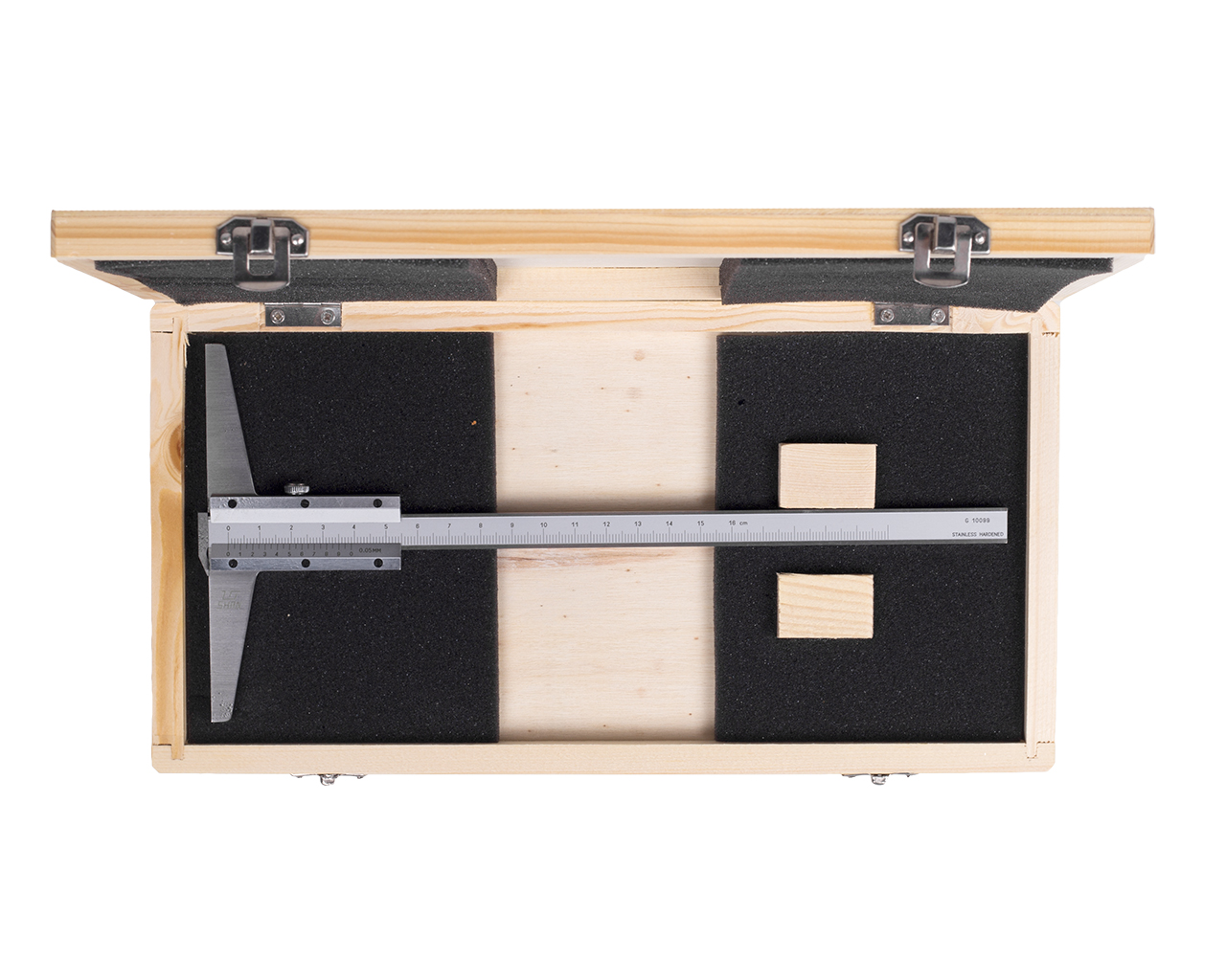 Штангенглубиномер ШГЦ -150-0.01 SHAN с калибровкой