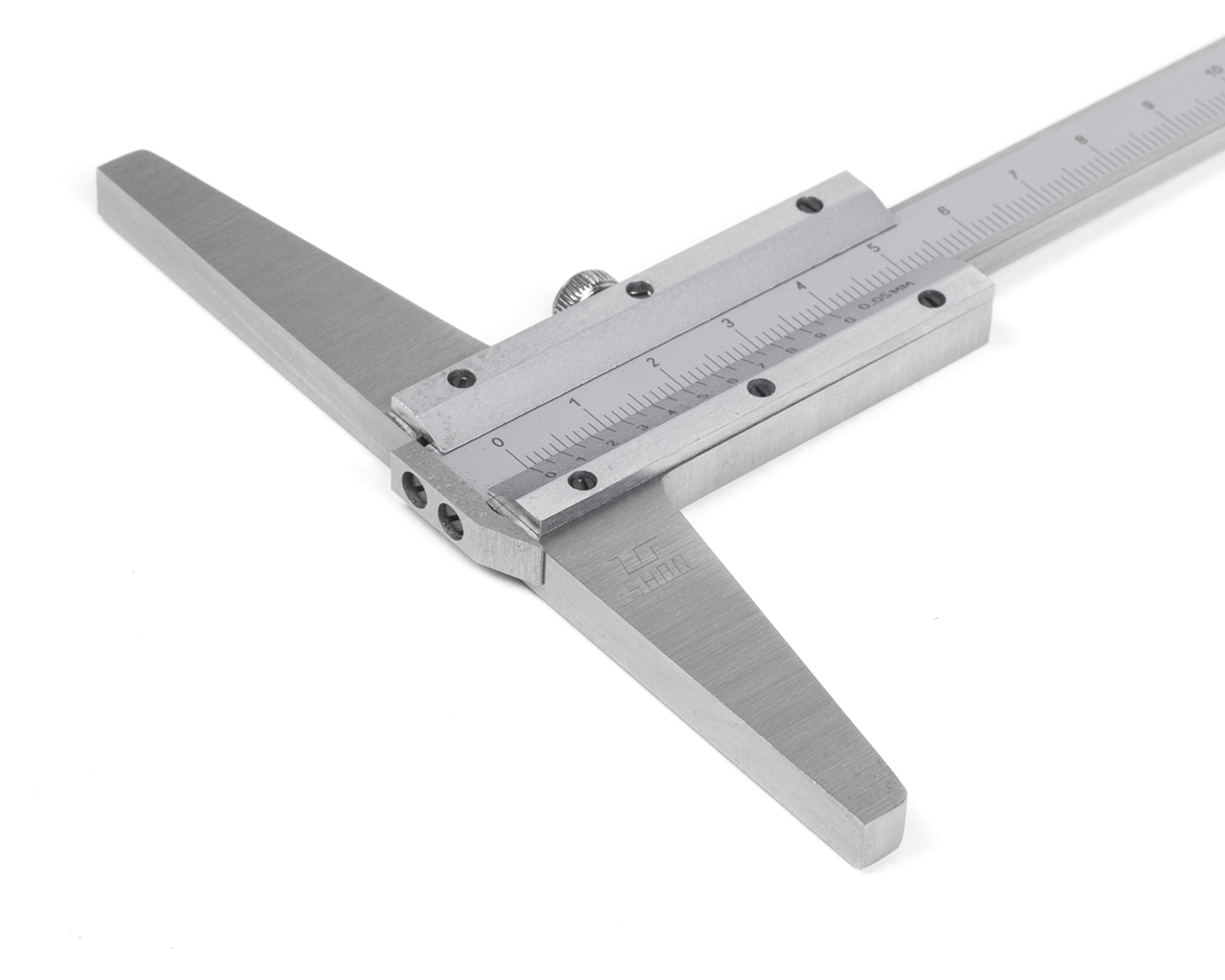 Штангенглубиномер ШГЦ -150-0.01 SHAN с калибровкой