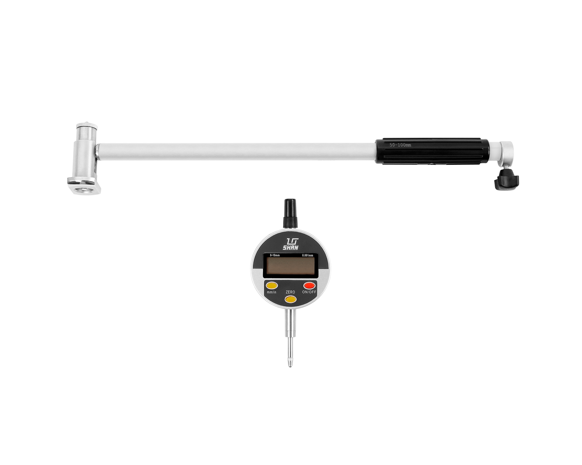 Нутромер индикаторный электронный НИЦ пов.точн. 50-100 0,001 SHAN (госреестр № 74398-19)