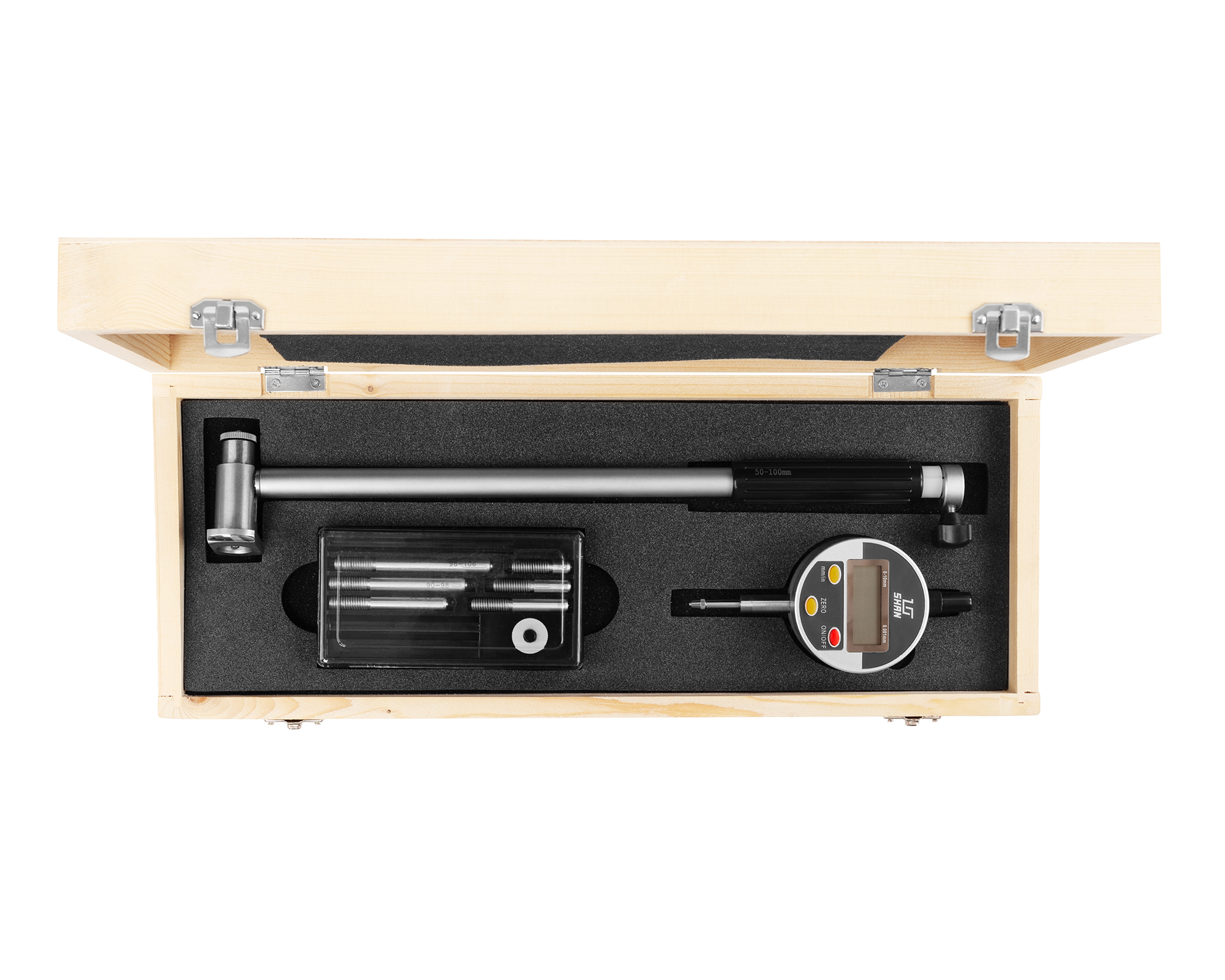 Нутромер индикаторный электронный НИЦ пов.точн. 50-100 0,001 SHAN (госреестр № 74398-19)