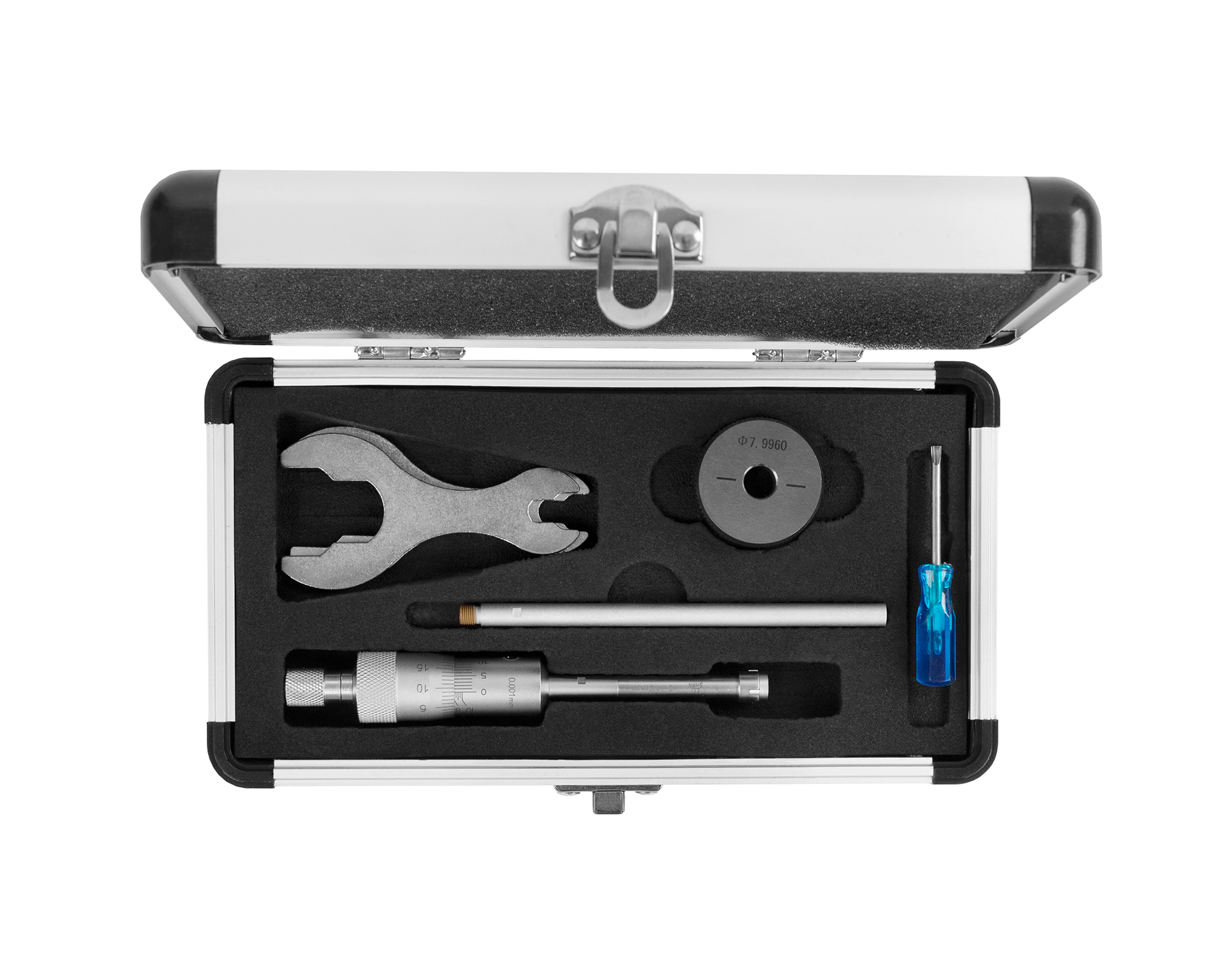 Нутромер микром. 3-точ. 8-10 0,001 у/к SHAN