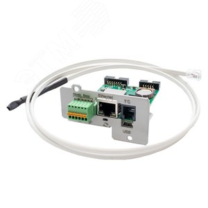 Плата расширения интерфейсов IC-SNMP/mini-USB для инверторных стабилизаторов от 6000 ВА, однофазных ИБП от 1000 до 10000 ВА