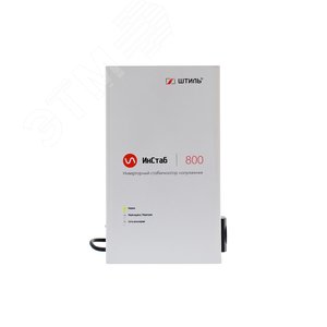 Стабилизатор переменного напряжения ИнСтаб инверторный 800 ВА/600 Вт, 220В, з/у 3.6А, однофазный, настенный