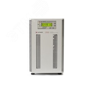 Источник бесперебойного питания Online, фаза 1/1, 2000Ва/1800Вт, IEC-320-C13 (3 шт.), EURO F-type с заземлением (2 шт.), IEC-320-C19 (1 шт.)