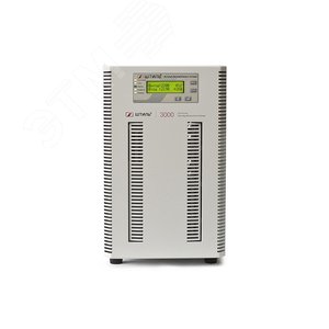 Источник бесперебойного питания Online Tower 3000 ВA/2700 Вт, 1Ф/1Ф, ЖК-дисплей, без АКБ, IEC-320-C13 (3шт.), EURO F-type с заземлением (2 шт.), IEC-3