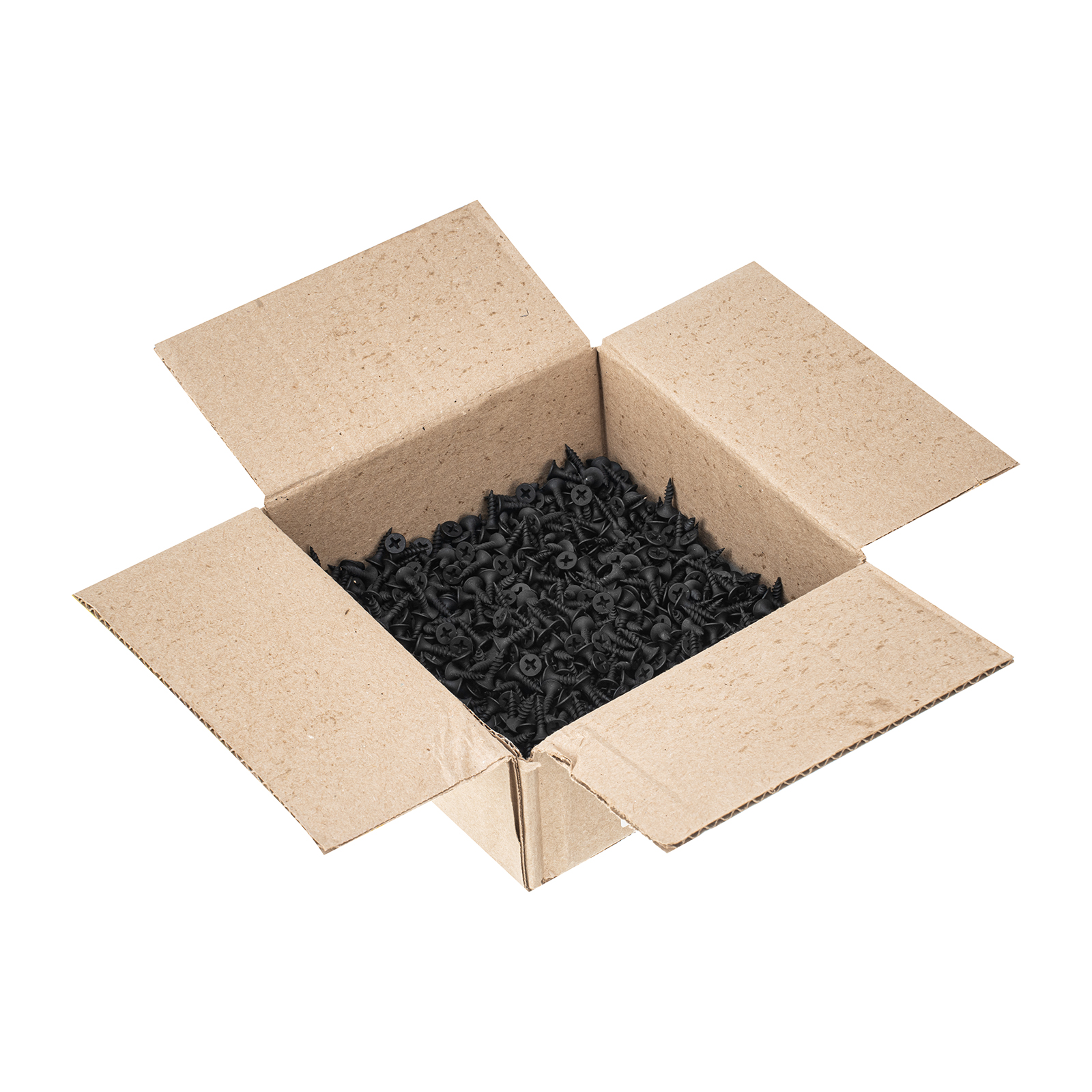 Саморезы по гипсокартону частая резьба, 3.5 x 16, PH №2, фосфатированные 1кг Шурупь