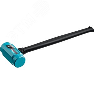 СИБИН 8 кг, 720 мм, цельностальная кувалда с удлинённой обрезиненной рукояткой (20132-8)