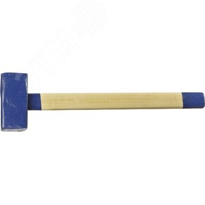 СИБИН 6 кг, кувалда с удлинённой деревянной рукояткой (20133-6)