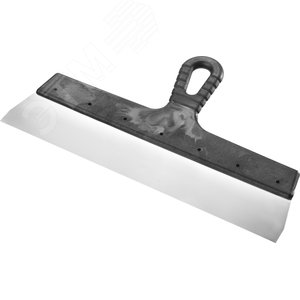 СИБИН 350 мм, пластиковая ручка, нержавеющий фасадный шпатель (10079-350)