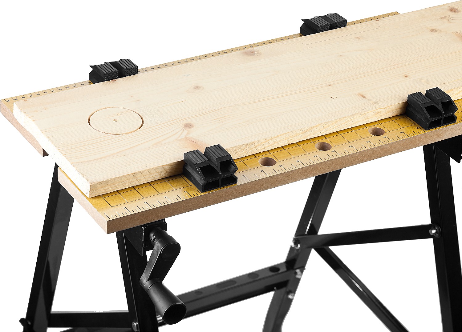 СИБИН 605х635х780 мм, складной столярный верстак (38723)