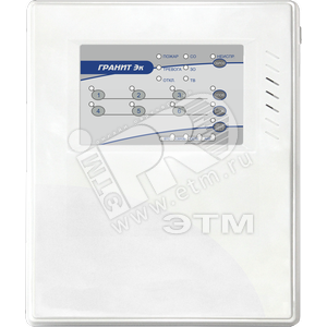 Прибор приемно-контрольный охранно-пожарный       Гранит-6 Эк