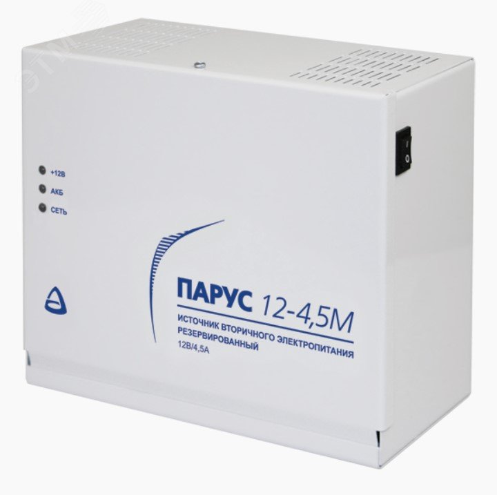 Источник вторичного электропитания 12В 4.5А под АКБ 7/ 12 А/ч