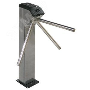 Турникет полуавтоматический SA320-Курс100-EM,     антипаника, нержавеющая сталь