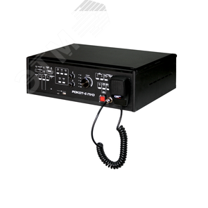 Прибор управления оповещением                     Рокот-5 ПУО-100, 200 Вт, 100 В