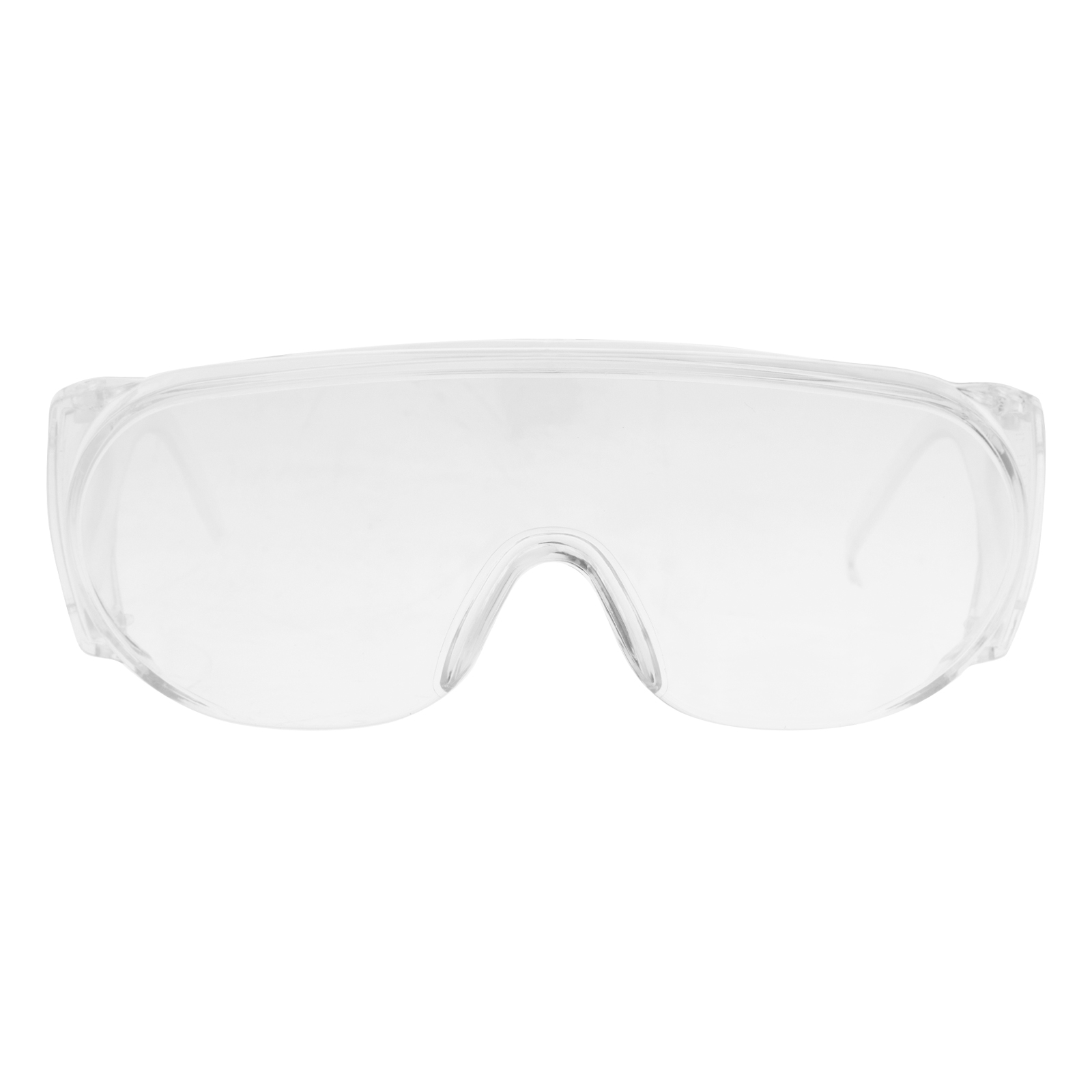 Очки защитные открытого типа, прозрачные, ударопрочный поликарбонат Сибртех