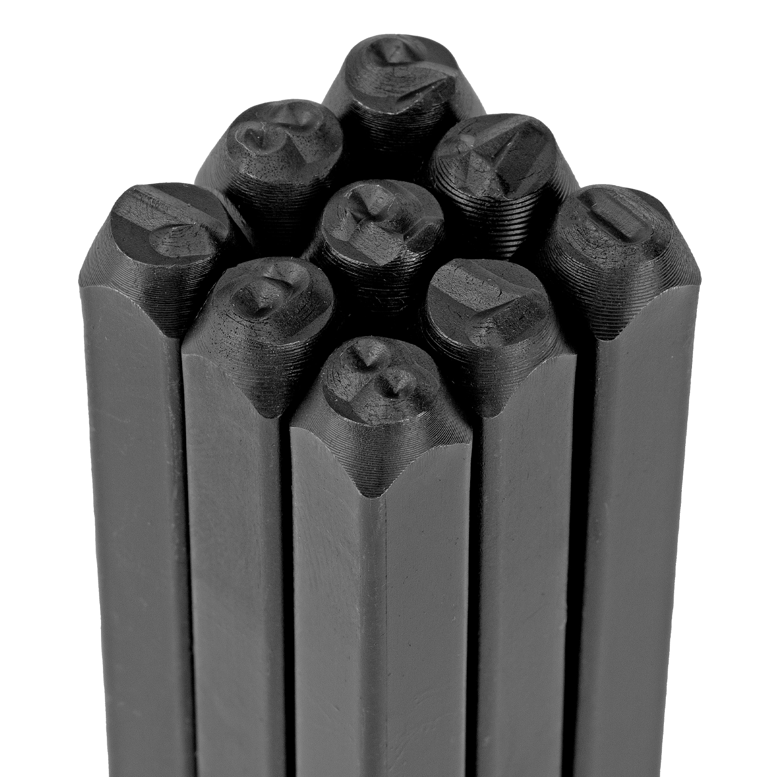 Клейма штамповочные, ударные, цифровые, 5 мм Сибртех