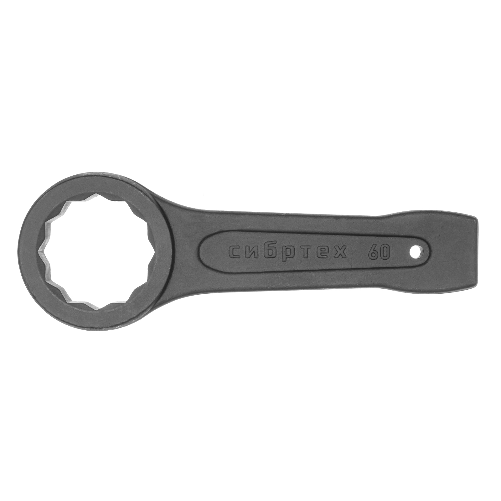 Ключ кольцевой ударный, 60 мм Сибртех