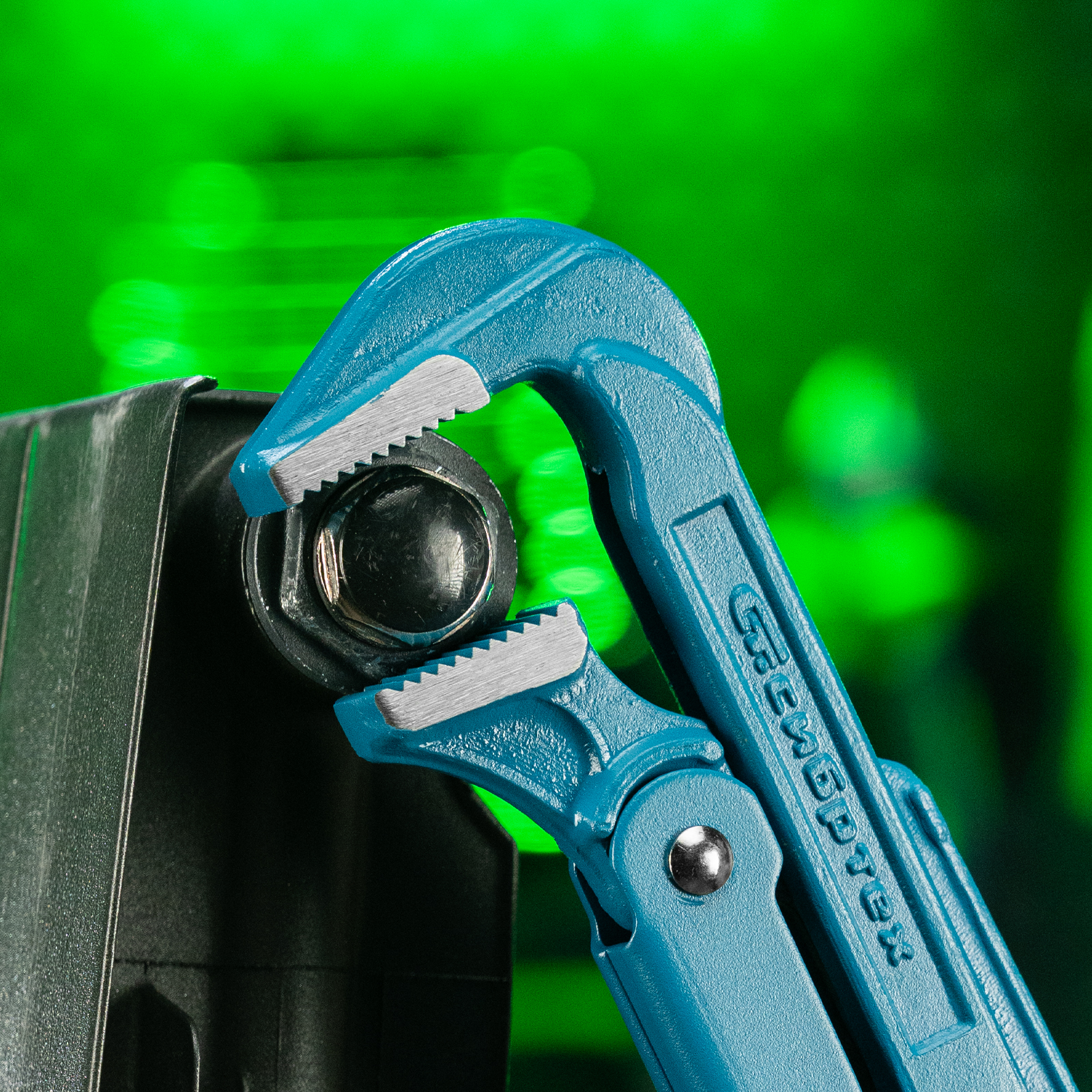 Ключ трубный рычажный №3, 2", литой, тип "L" Сибртех