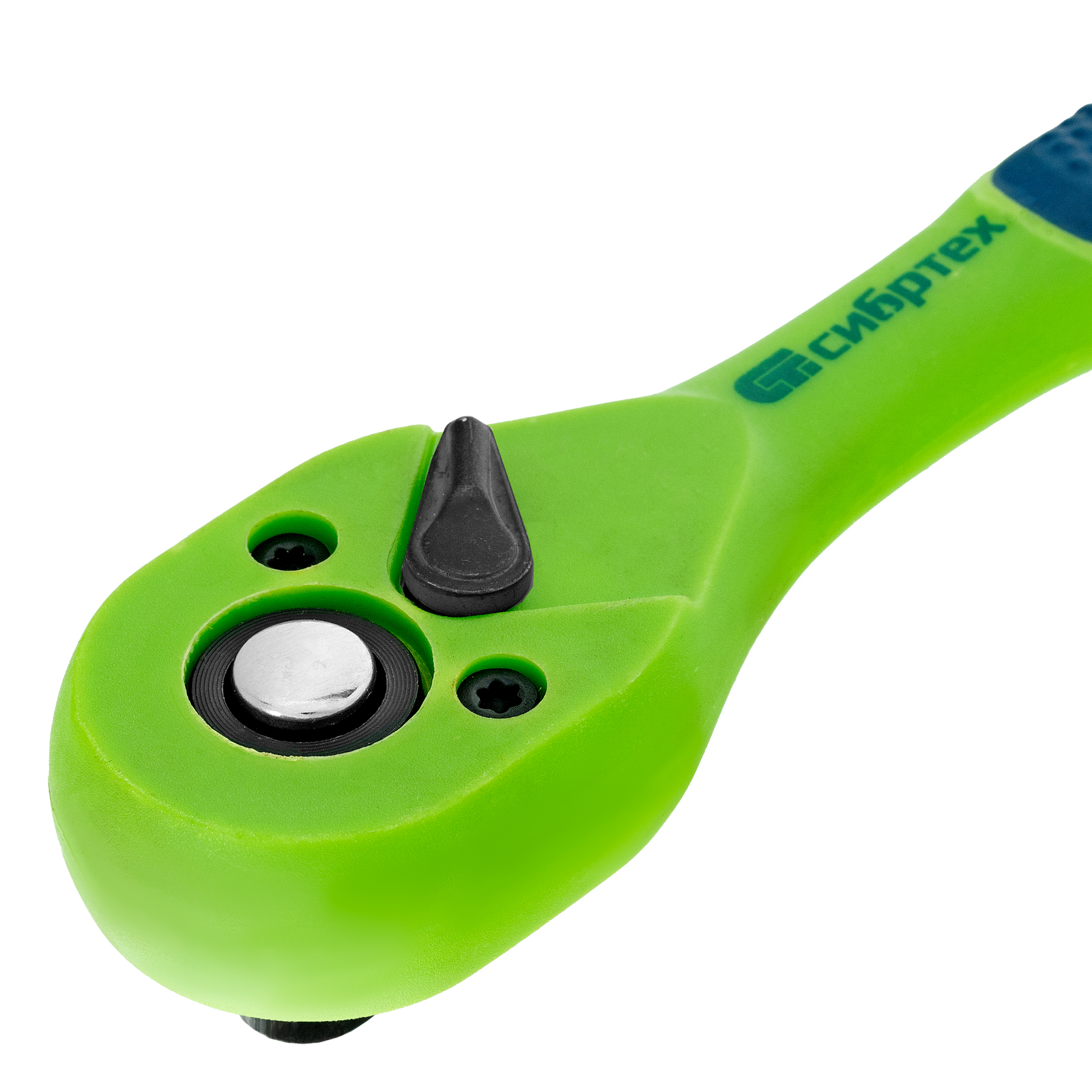 Ключ-трещотка 3/8", CrV, 72 зуба, с быстрым сбросом Сибртех