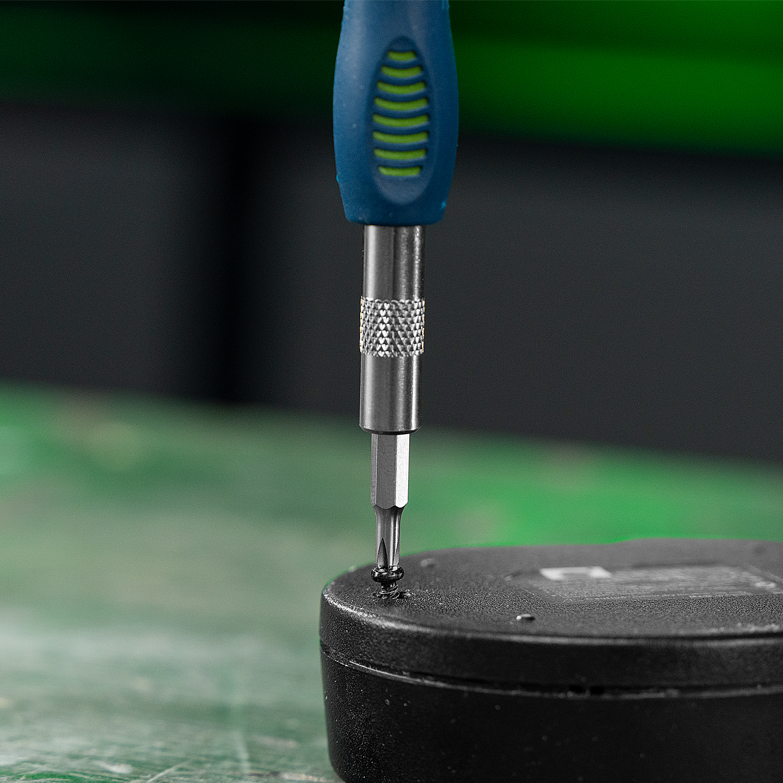 Отвертки реверсивные с набором бит и торцевыми головками, 41 шт, CrV Сибртех