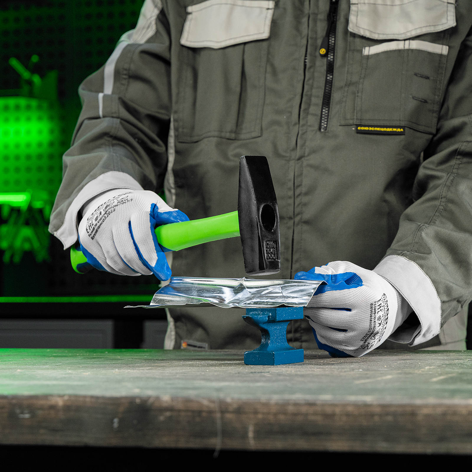 Наковальня кузнечная, однорогая, 450 гр. Сибртех