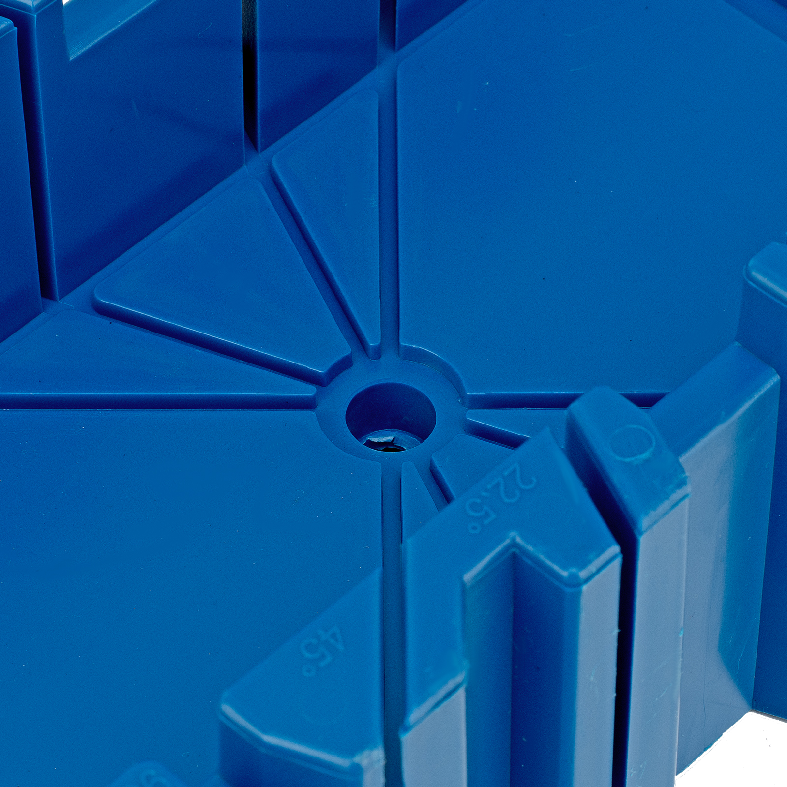 Стусло пластиковое, 300 х 90 мм, 6 углов для запила Сибртех