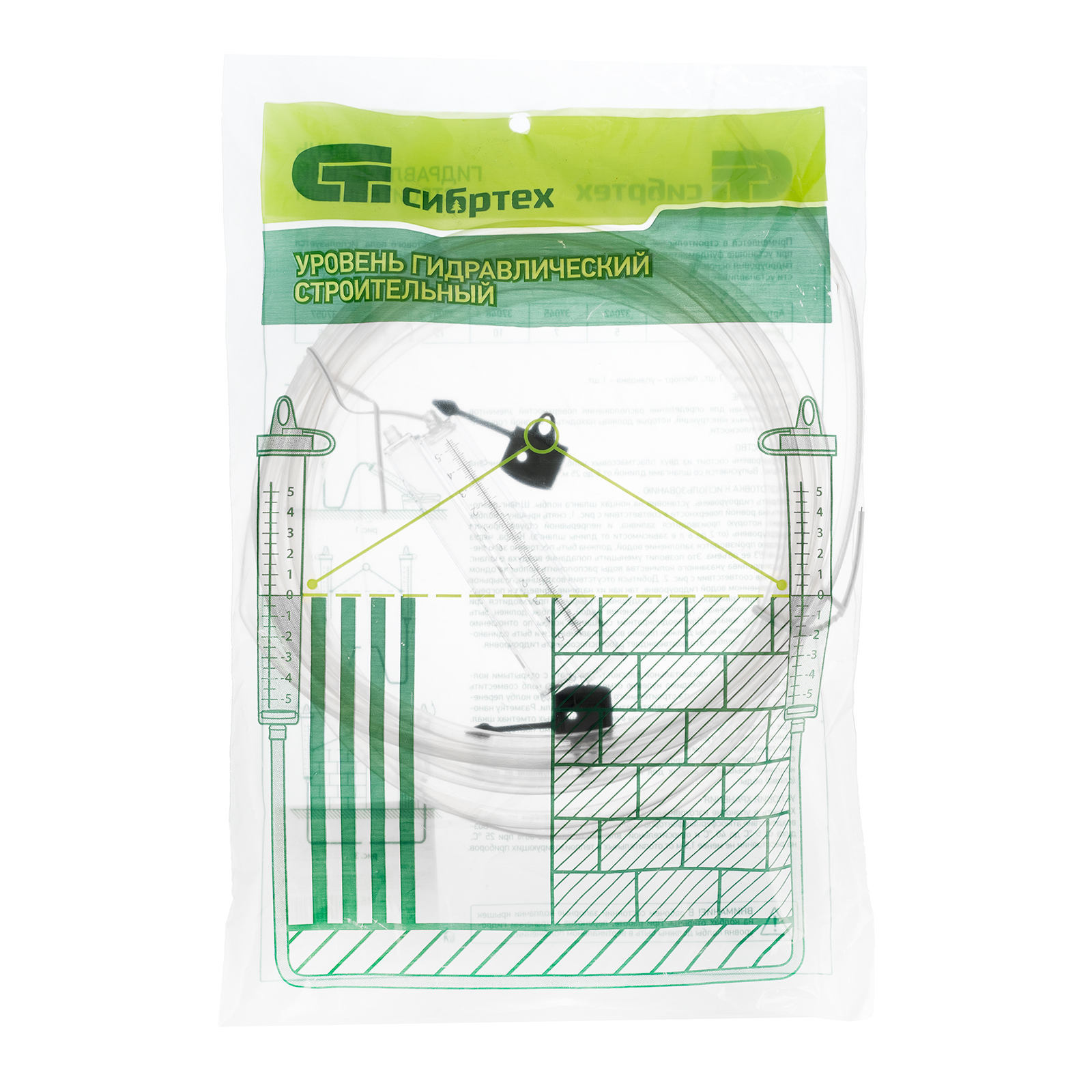 Гидроуровень, L 7 м, D 8 мм, со шкалой Сибртех