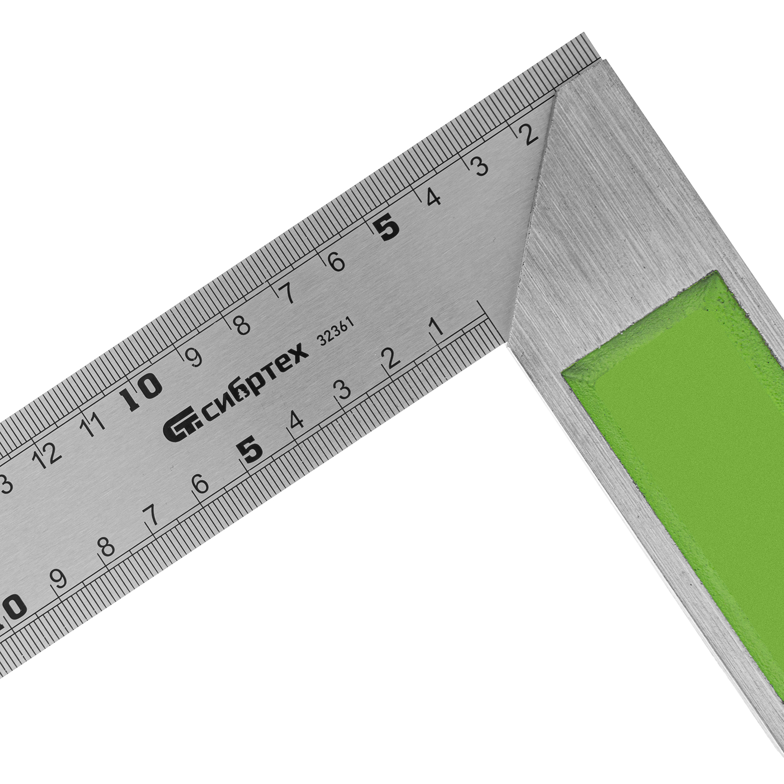 Угольник, 300 мм, металлический Сибртех