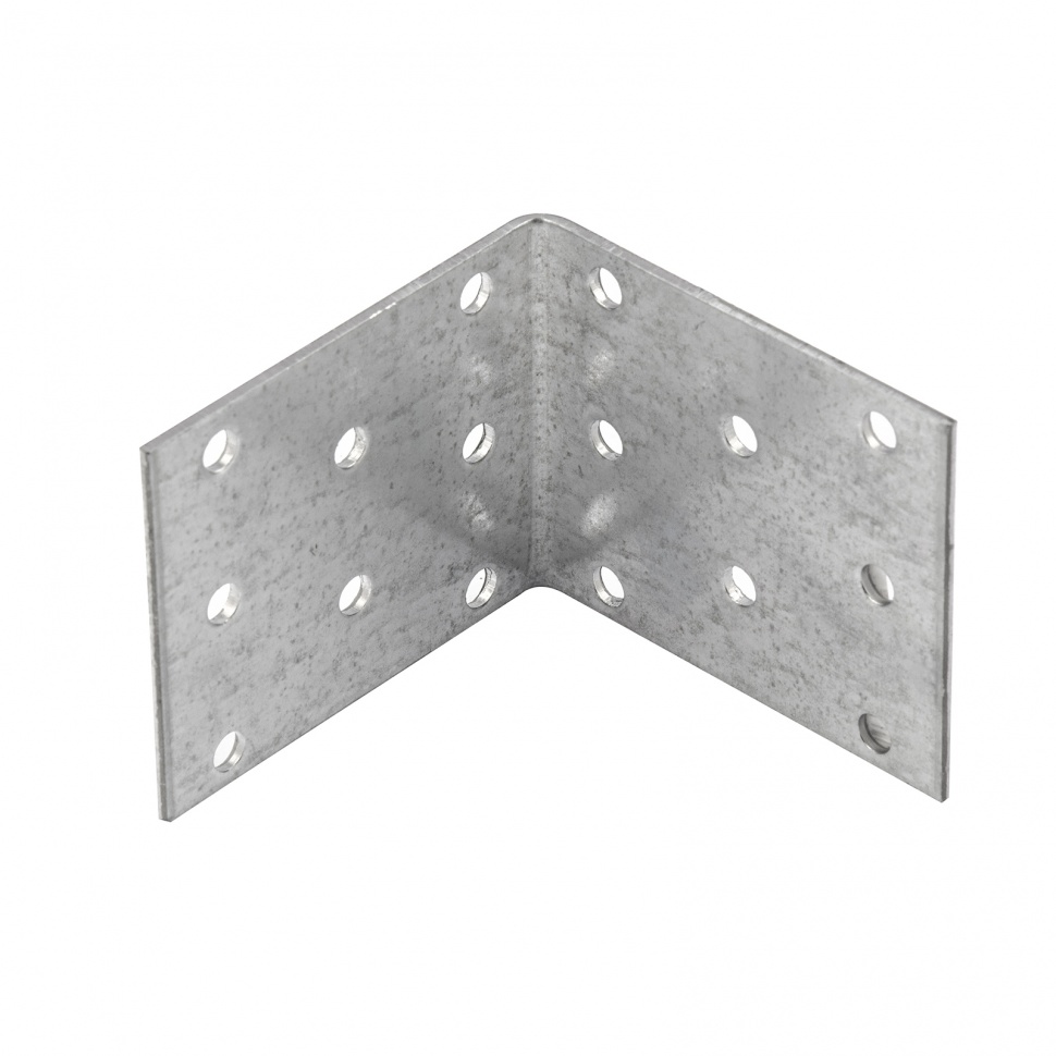 Крепежный уголок равносторонний 2 мм, KUR 60 x 60 x 50 мм Сибртех