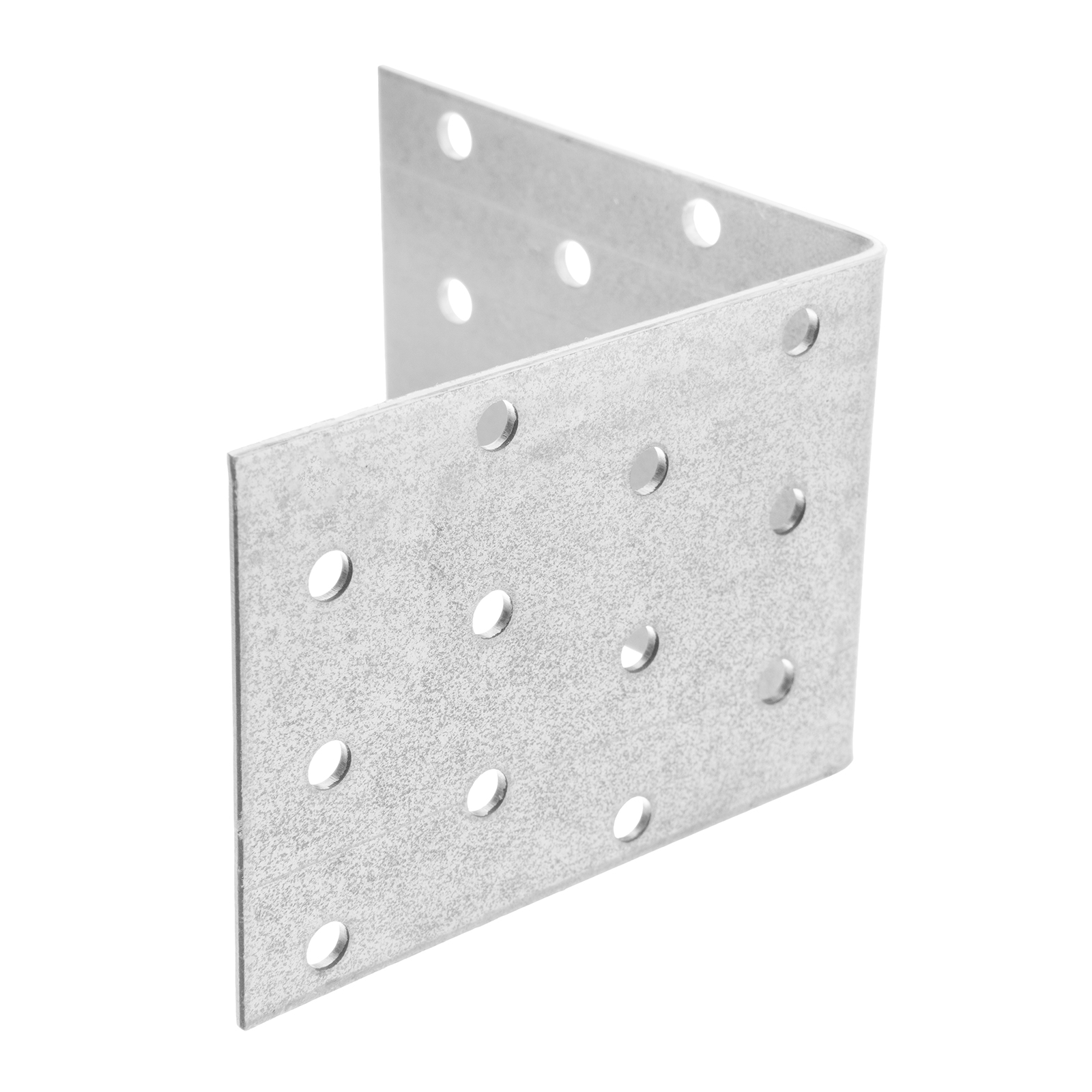 Крепежный уголок равносторонний 2 мм, KUR 80 х 80 х 60 мм Сибртех