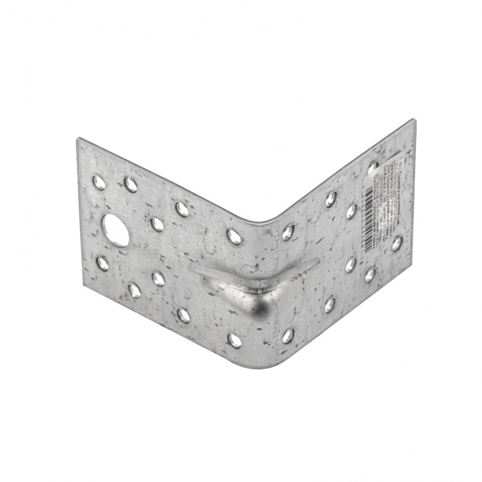 Крепежный уголок усиленный 1.7 мм, KUU 70 x 70 x 55 мм Сибртех