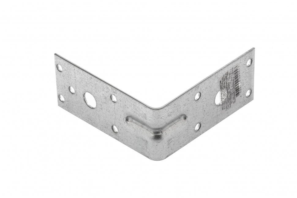 Крепежный уголок усиленный 1.7 мм, KUU 90 x 90 x 40 мм Сибртех