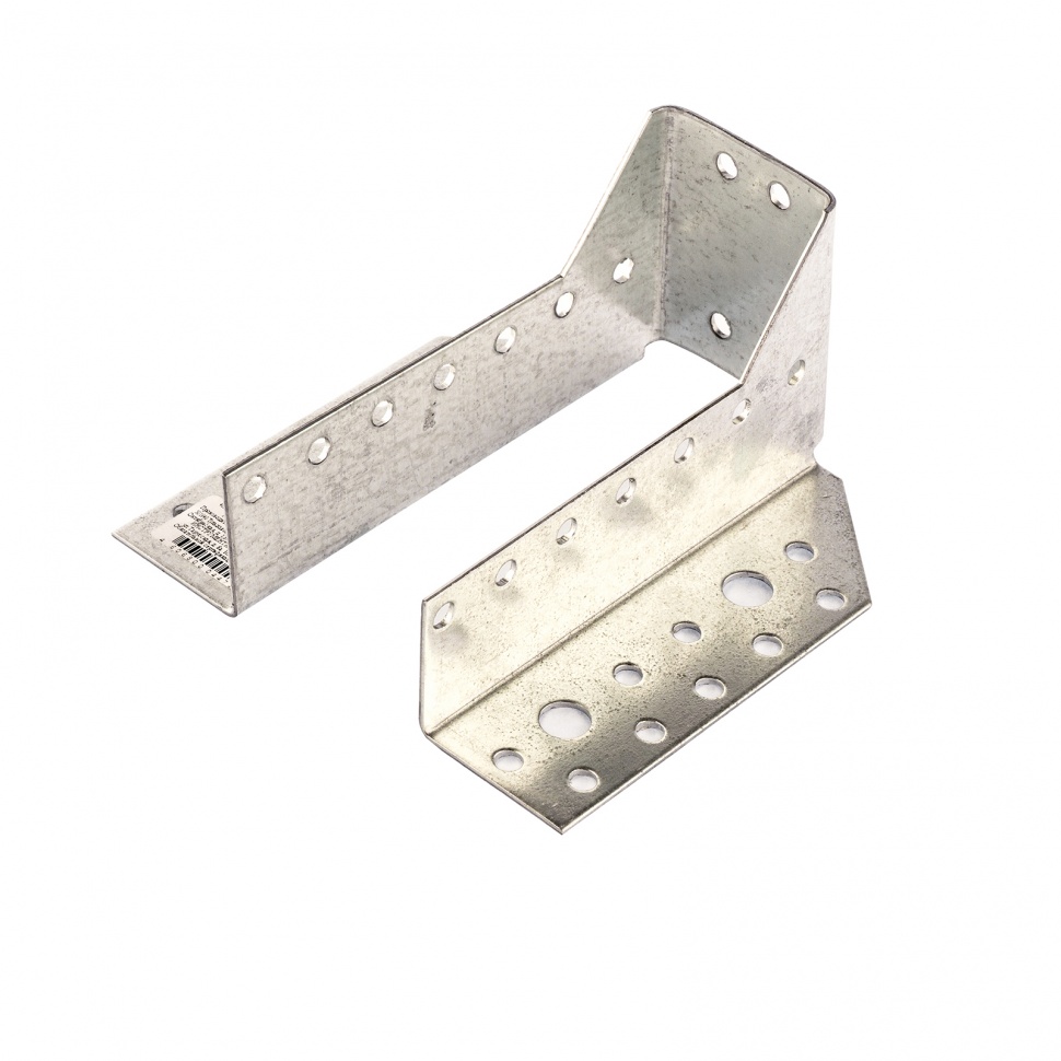 Опора бруса раскрытая, 2 мм, OBR R-50 х 140 х 76 мм, цинк Сибртех