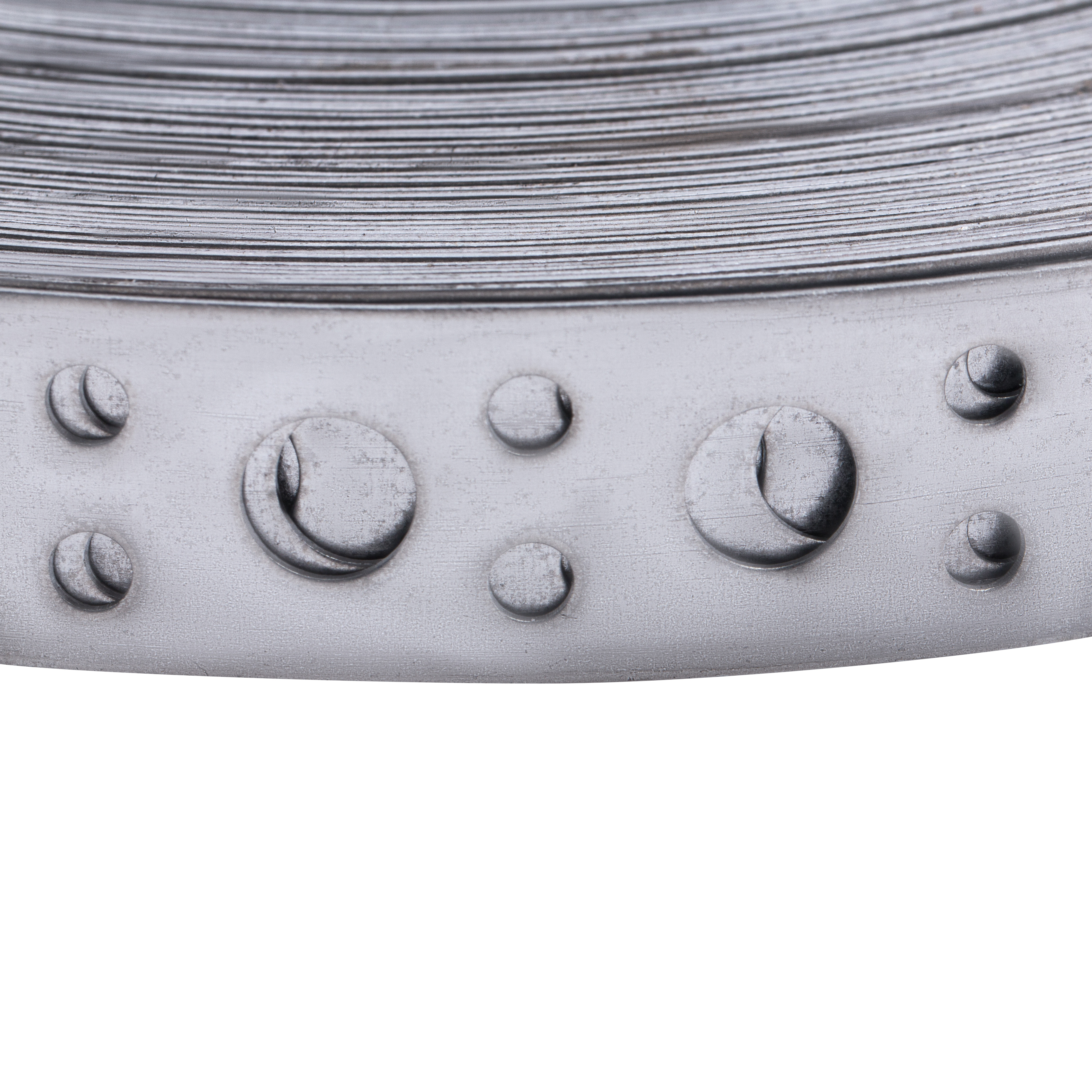 Лента перфорированная, вентиляционная, прямая, 1 мм, LP V, 2 см х 25 м, цинк Сибртех