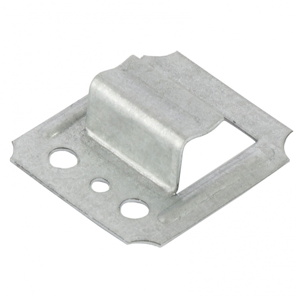 Кляймер №6, оцинкованный с гвоздями, 100 шт Сибртех