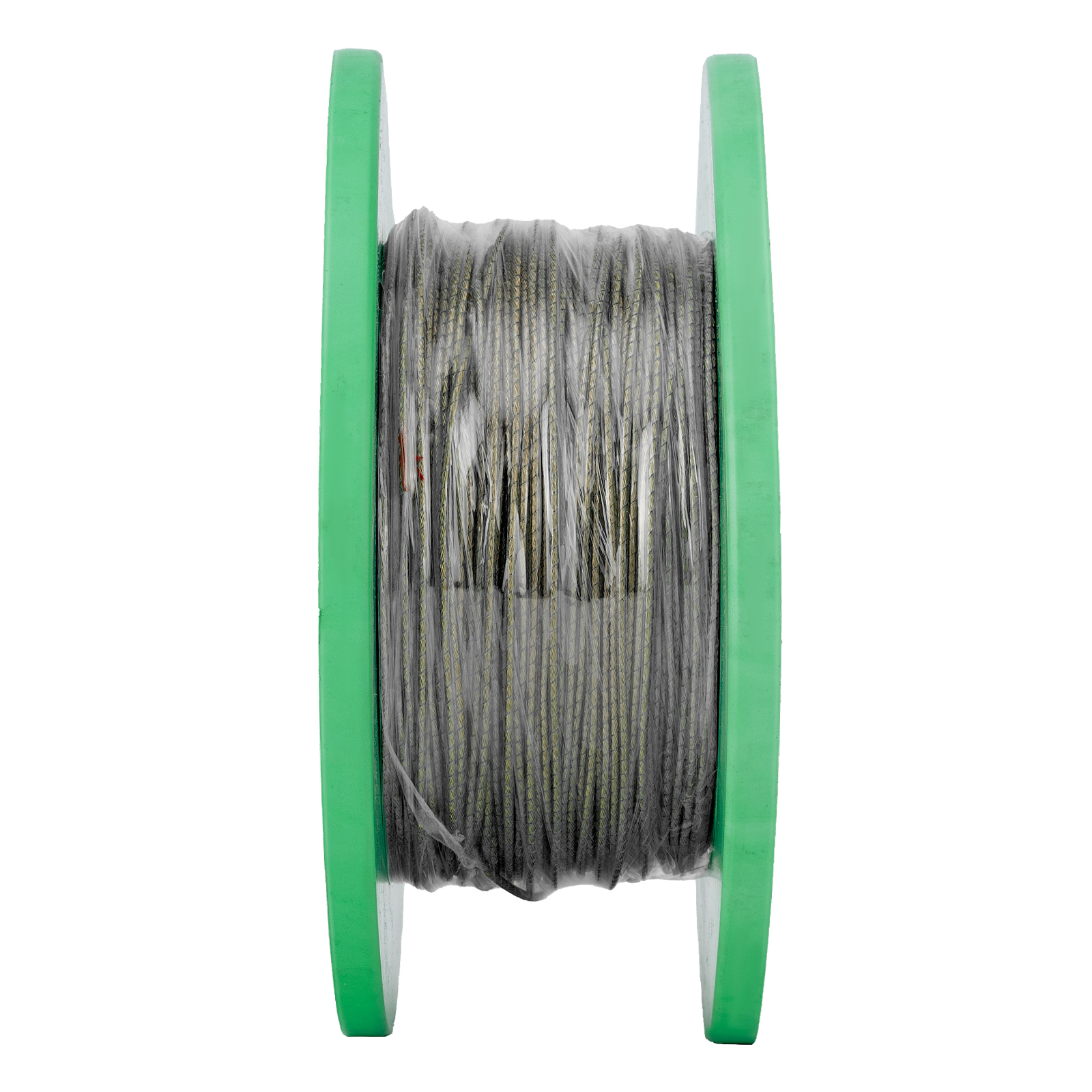 Трос металлополимерный прозрачный ПР-2.0, толщина 2.0 мм, катушка 200 метров Сибртех