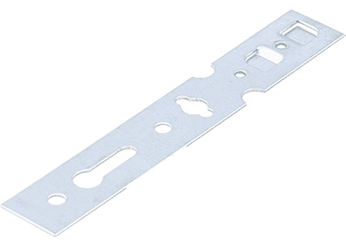 Пластина анкерная АО для оконного Профиля KBE, VEKA, 150 мм (58 c) цинк Сибртех