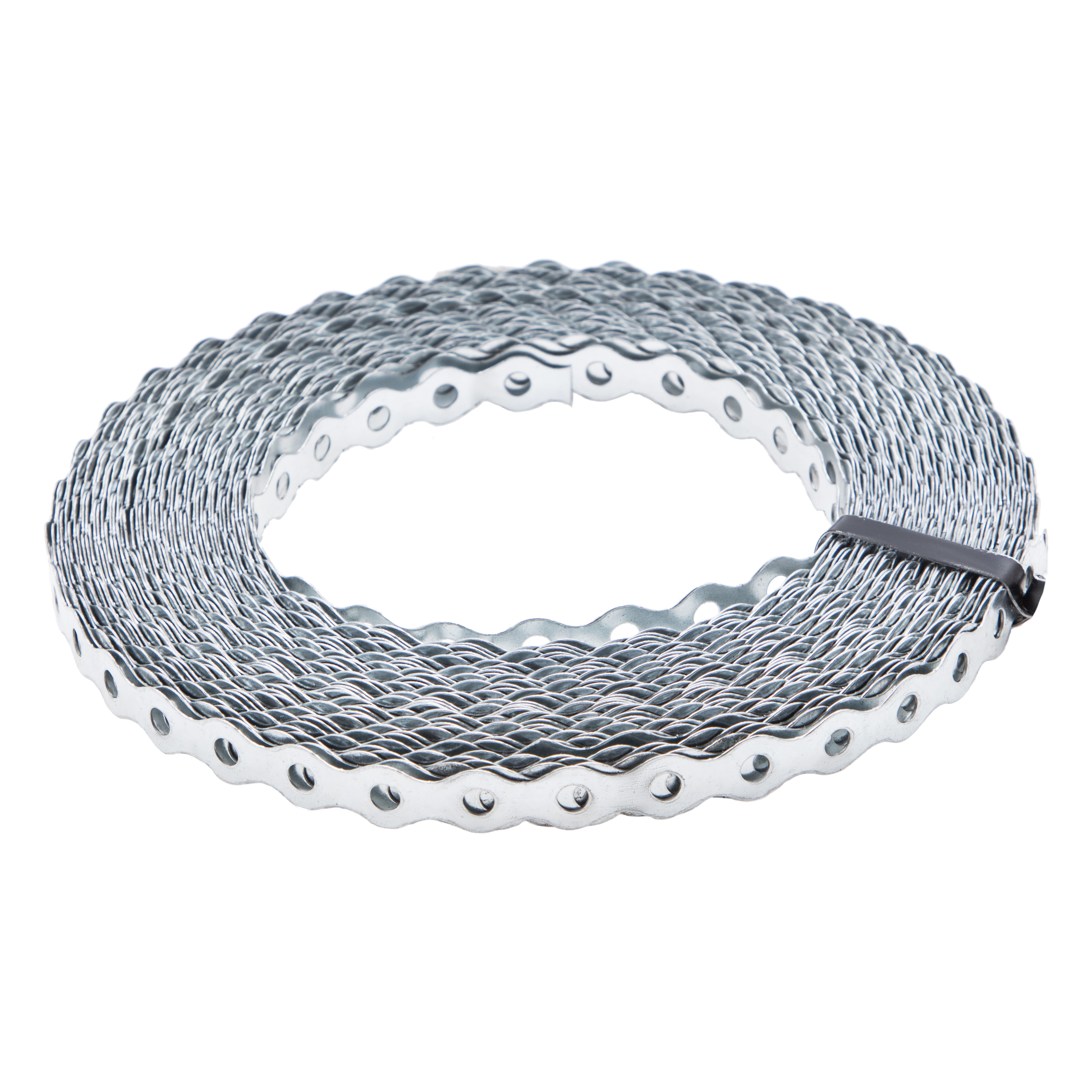 Лента перфорированная вентиляционная, "волна", 0.55 мм, LP VLN 1.2 см х 25 м, цинк Сибртех