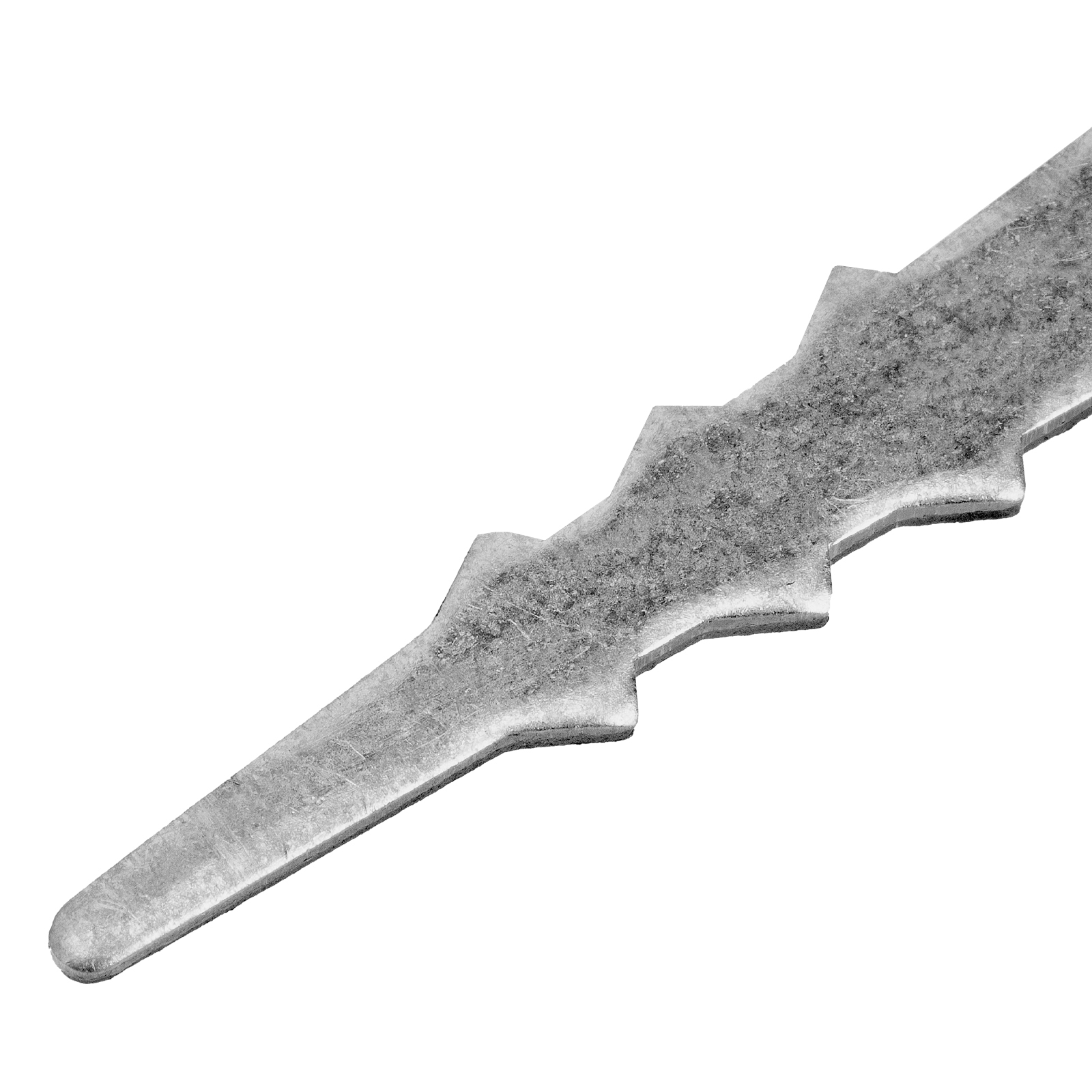 Крепление террасной доски Ключ (Кляммер) 2 мм, 60мм х 30 мм, цинк Сибртех