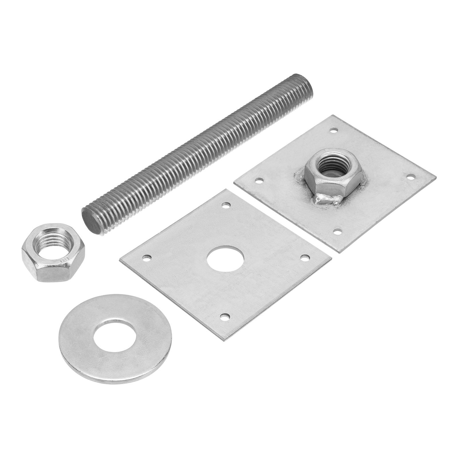 Анкер, регулируемый по высоте, ARH(100)-24, цинк Сибртех