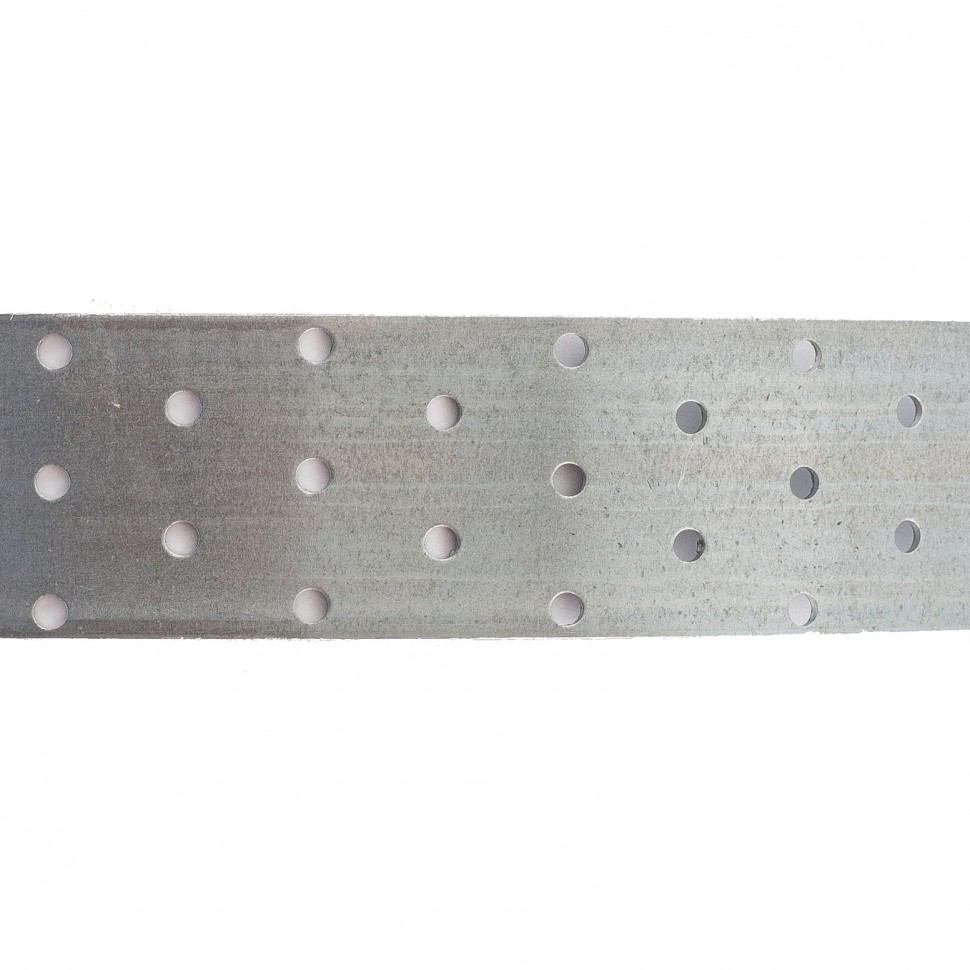 Лента перфорированная монтажная, 2 мм, LM 5см х 10 м, отвер. 4.5-5 мм, цинк Сибртех