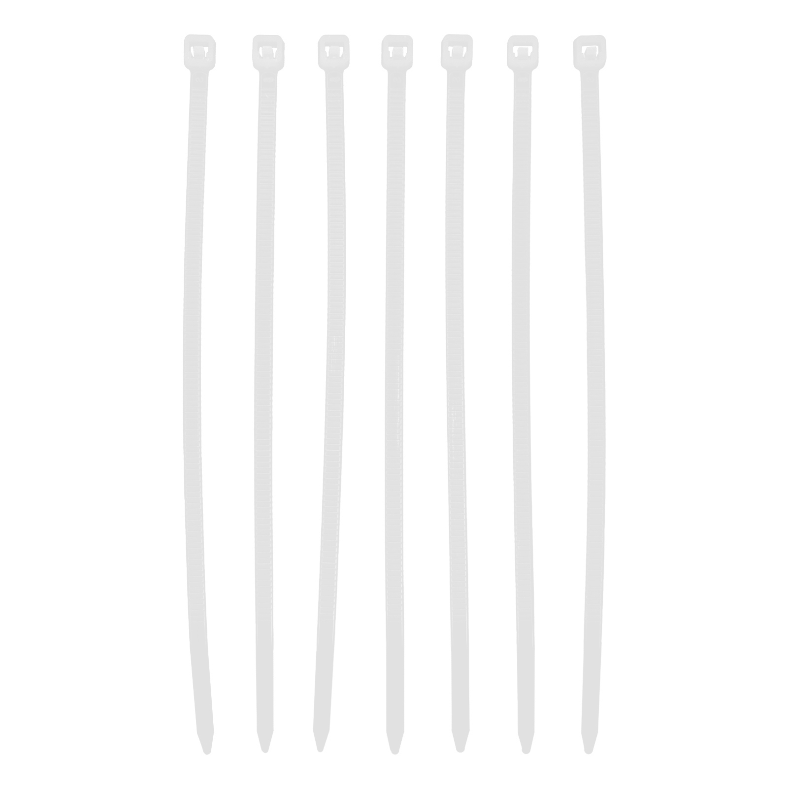 Хомуты, 100 x 2.5 мм, пластиковые, белые, 100 шт Сибртех