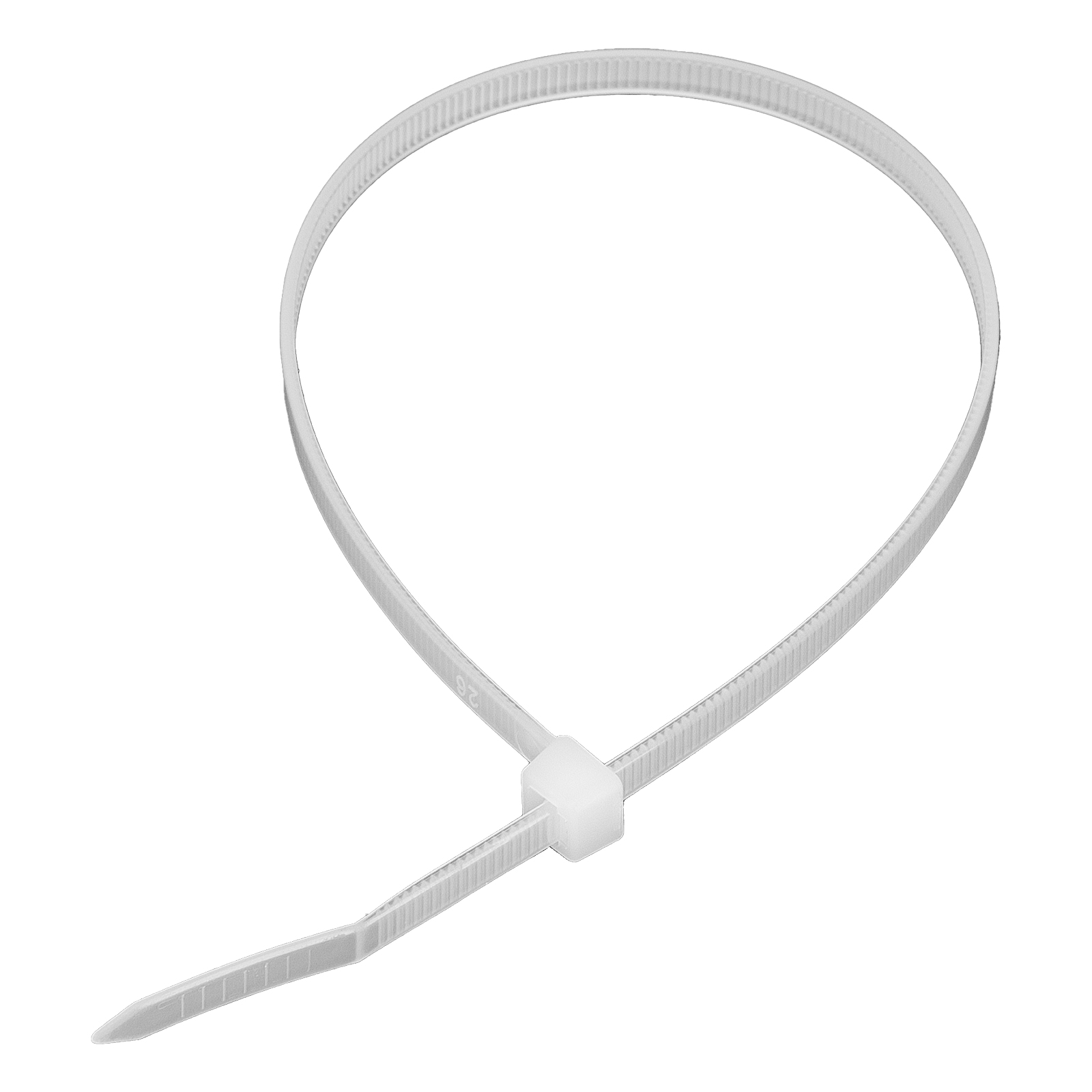 Хомуты, 300 x 4.8 мм, пластиковые, белые, 100 шт Сибртех