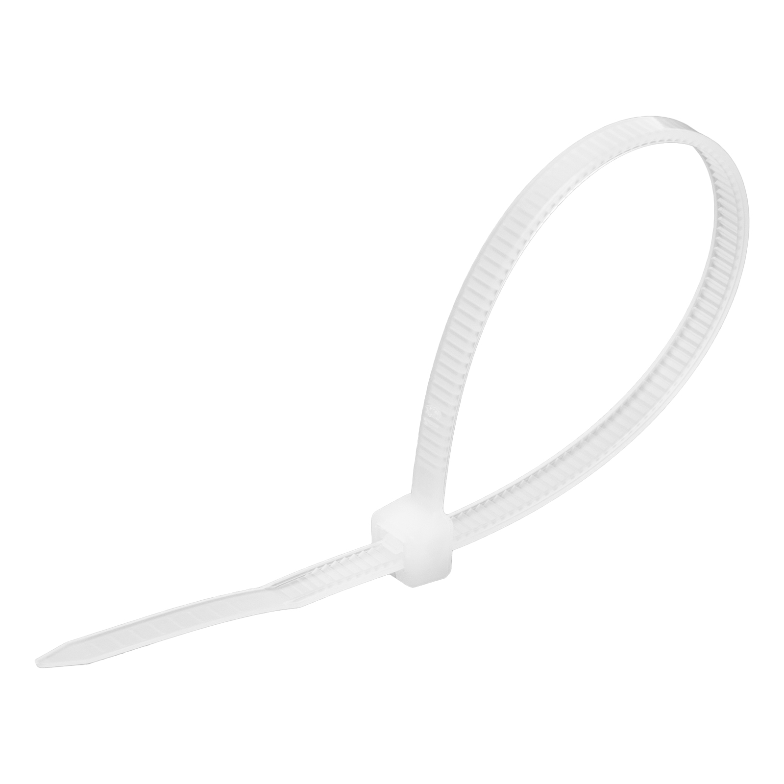 Хомуты, 150 х 3.6 мм, пластиковые, белые, 100 шт Сибртех