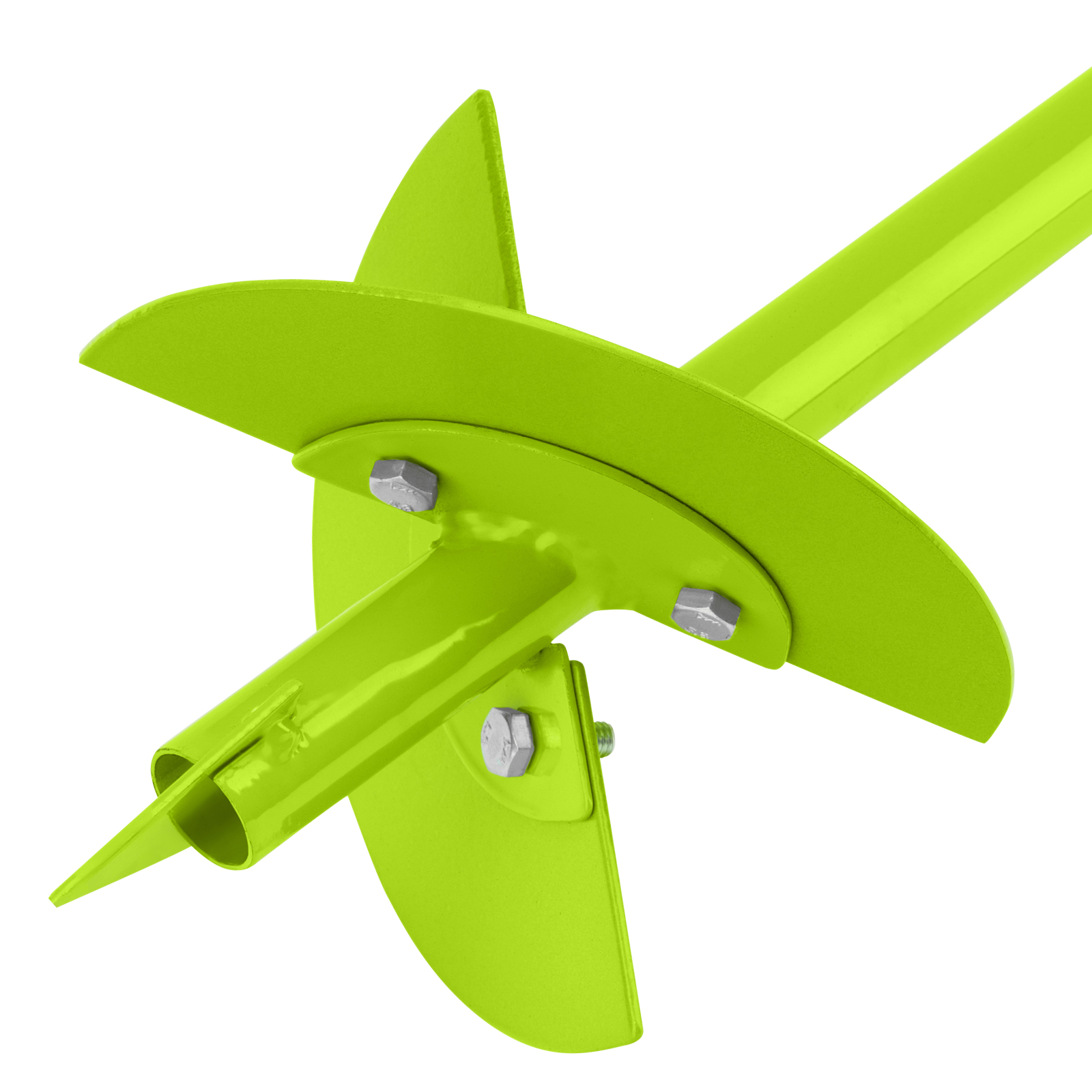 Бур лопастной со сменными ножами, 1000 мм, диаметр 150 мм, 200 мм, Сибртех